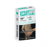 Табак STREET SAMURAI Turquoise Volume №10 (Барбарис, хвоя, личи) 30гр.